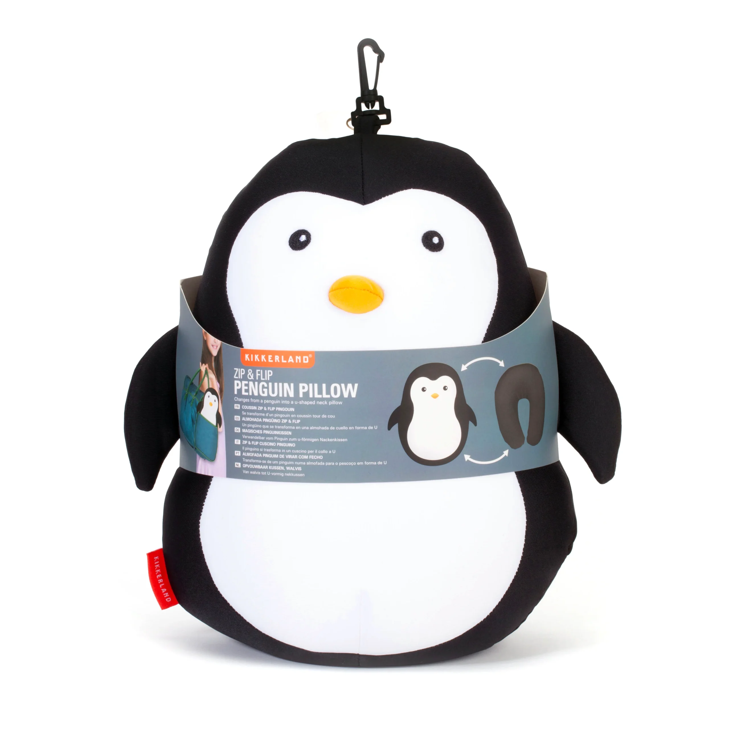 Penguin Zip & Flip Travel Pillow - Image 2
